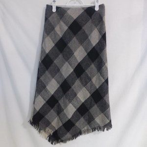 YIGU, plaid lined skirt with different patterned squares, size 165/68A, BNWOT